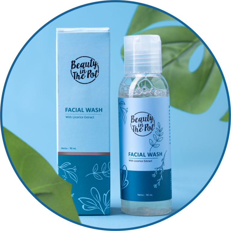 Facial Wash with Licorice Extract